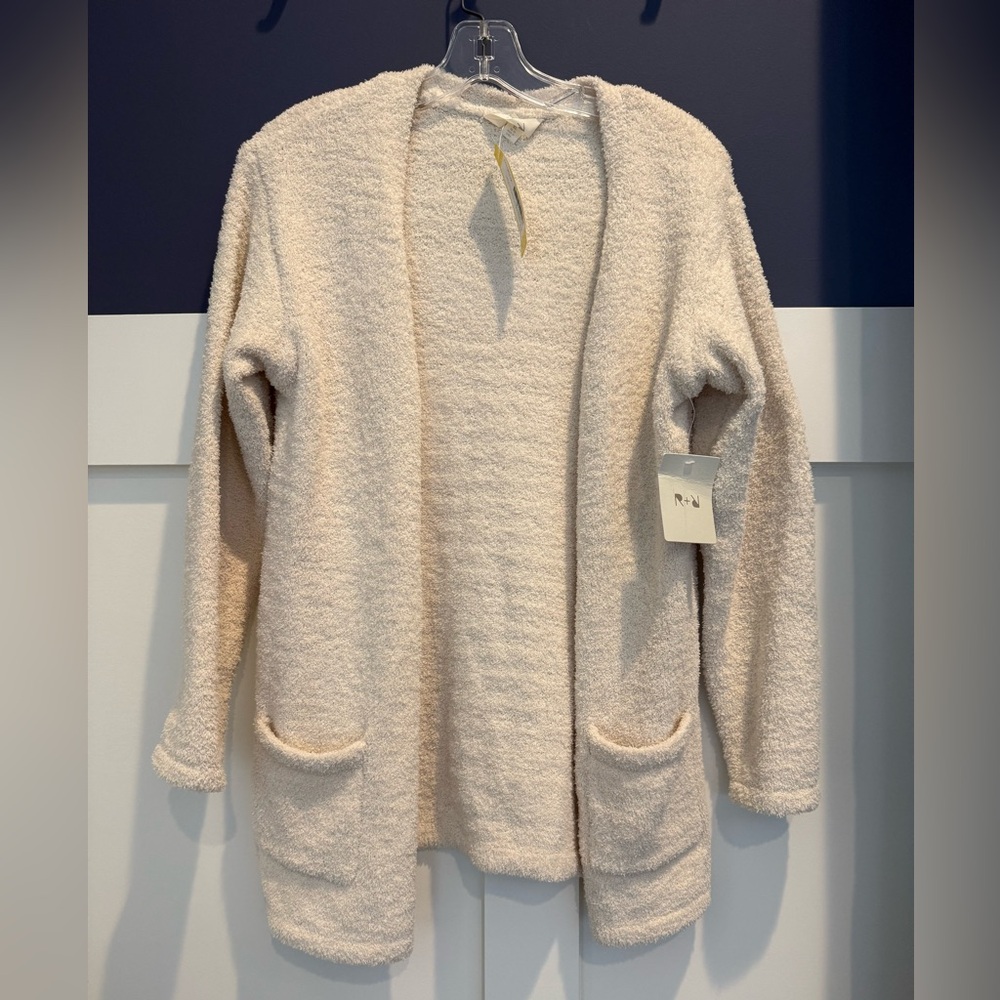 R + R Cream Kids Cardigan Size L (Girls) - NWT - Super soft!